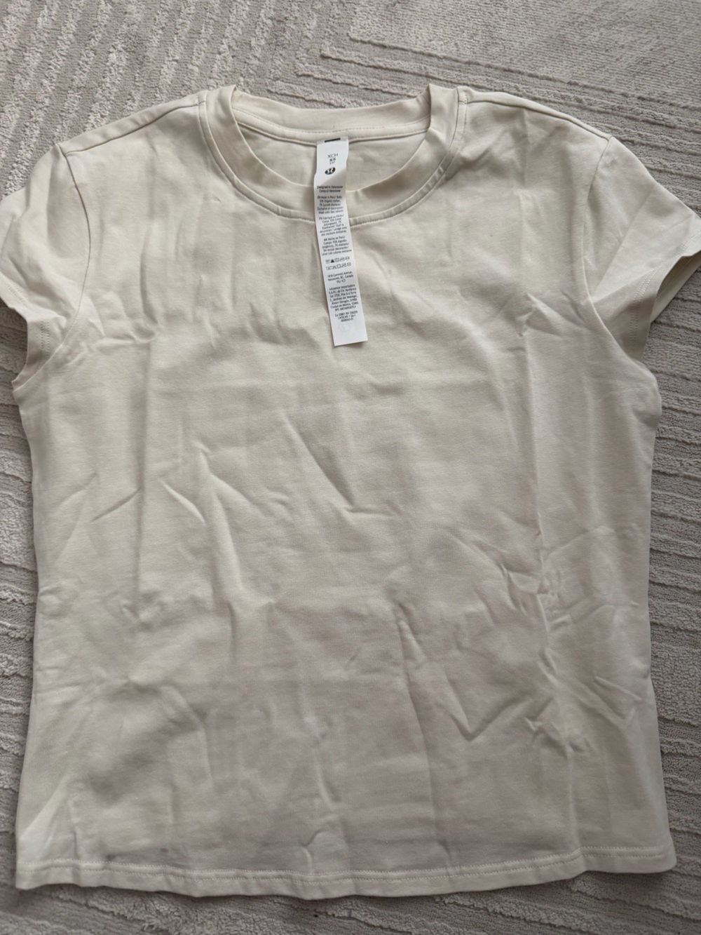 Lululemon Cotton Baby Tee